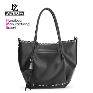 8804 Customized European style tote bag latest trendy 100% PU BSCI audit bags for girls
