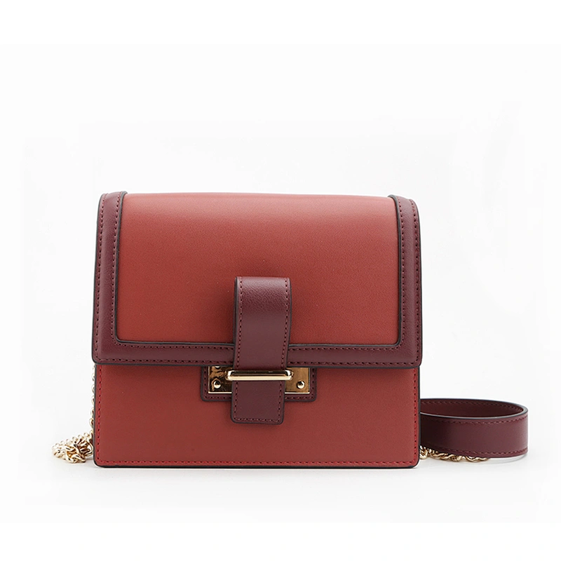 #D-18016 Amazon hot sale 2019 faux leather crossbody casual handbags wide strap shoulder bags