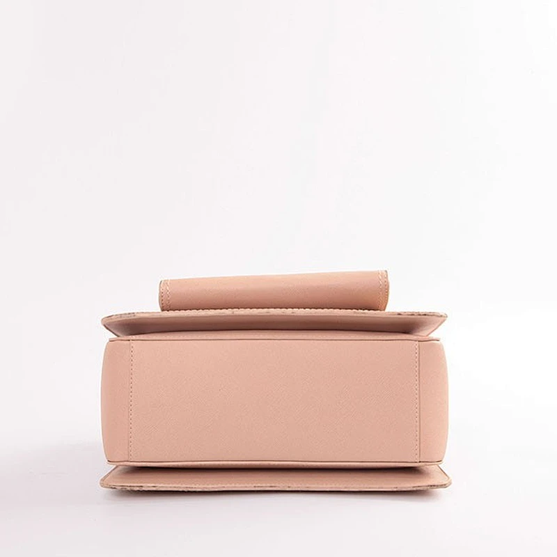 4040-2018 Best sell ladies original design double face PU satchel handbags