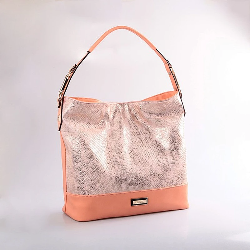5040 Wholesale nuevo bolso de cuero foto exotic python snake skin hobo Handbag bag 2018