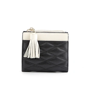 #ZB302 2020 Zero customs carteras wholesale latest fashion elegant design mini PU ladies purse hot sale leather wallet women