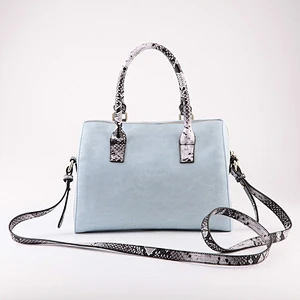 5128 Latest fashion authentic designer snake skin handbag wholesale for woman