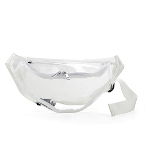 8997 2019 fashion lady silicone triangle shape waist belt bag