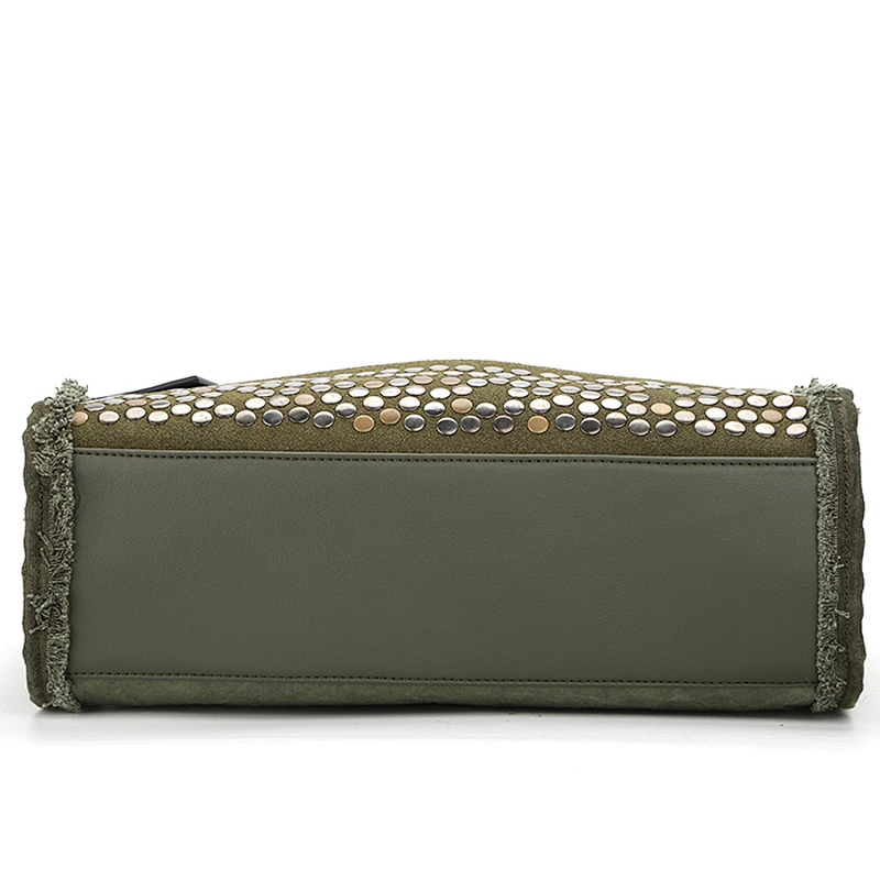 7909-Latest style high quality kraft material fashion ladies shoulder bag newest handbags for ladies