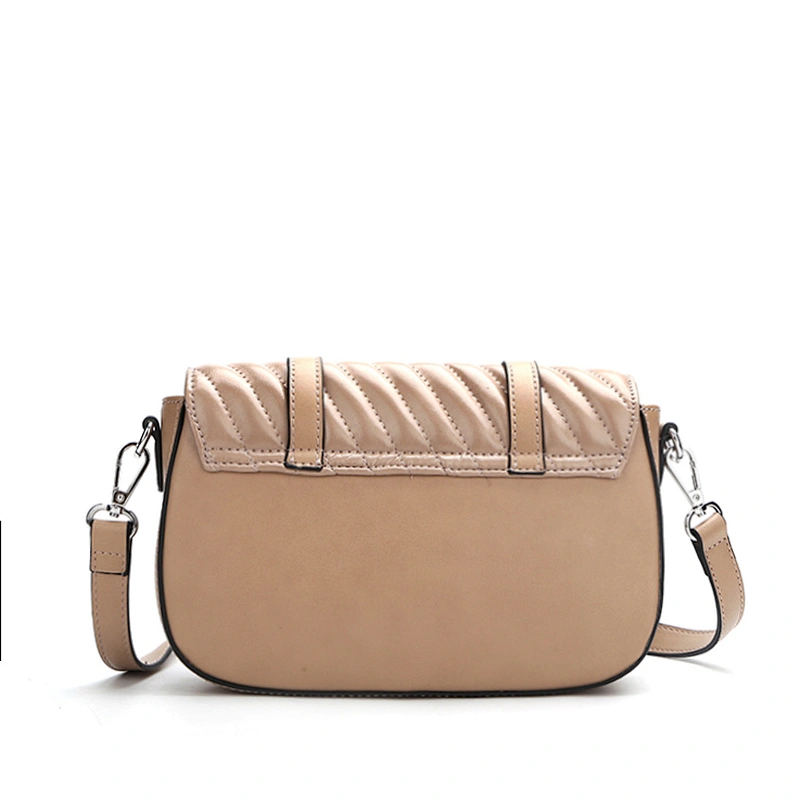 #10347 2019 Paparazzi hot selling high quality pleated cotton leather design lady handbag pu leather fashion women shoulder bag