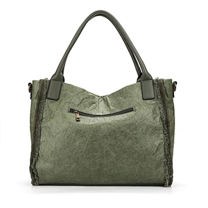 7909-Latest style high quality kraft material fashion ladies shoulder bag newest handbags for ladies