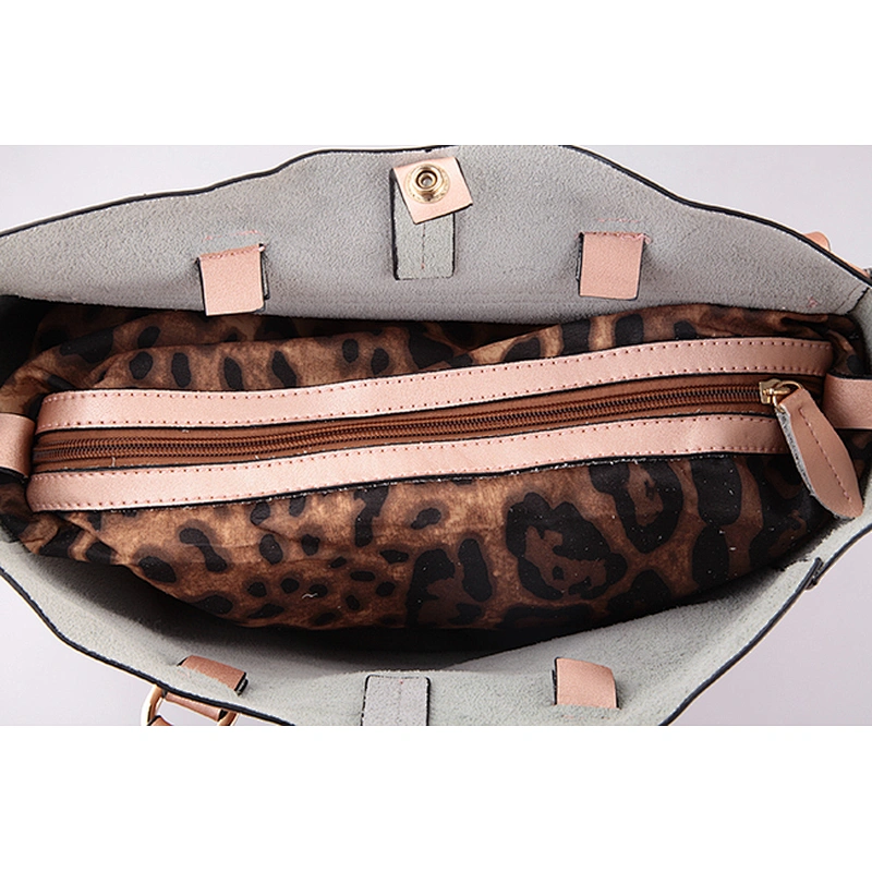 4015-Hot sale designer office ladies genuine leather tote bag factory guangzhou China 2018