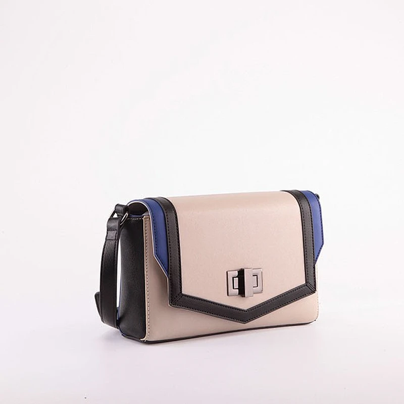 663 Latest custom handmade cross body handbag PU lady shoulder messenger bags