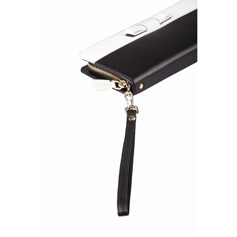 4457-New Arrival wholesale lady genuine leather wallet fashion purse billeteras
