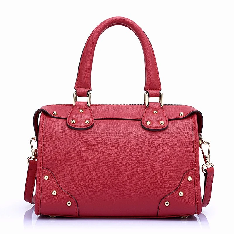 CC2035B-Fancy style best selling red color original design satchel handbags factory wholesale price