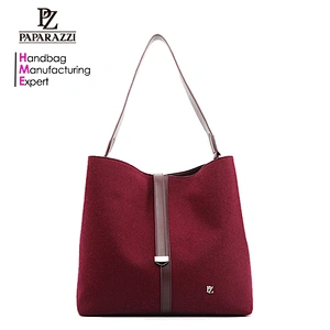 7985-Fashion ladies 2 set burgundy casual hoho bags 2018