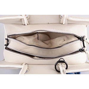 4019 Beige urban style tassel beauty bags wholesale china