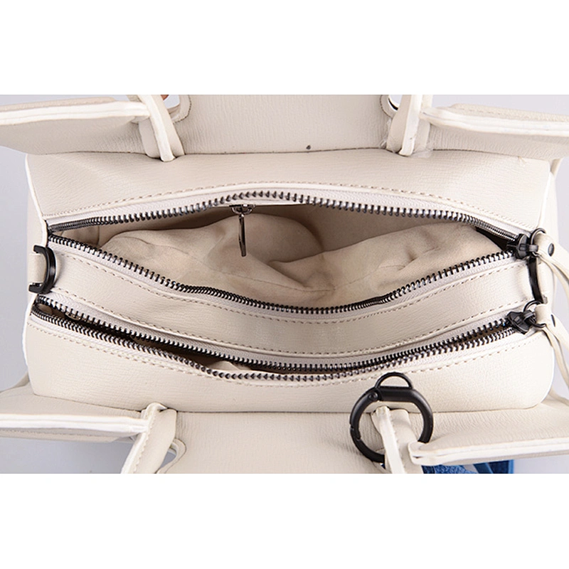 4019 Beige urban style tassel beauty bags wholesale china