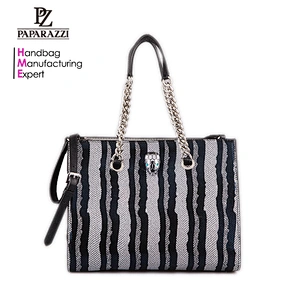 3350-2017 wholesale fashion custom women pu shoulder bags from guangzhou handbag supplier