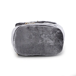 8580 customized corduroy large capacity embroidery backpack new design shoulder bag for ladies