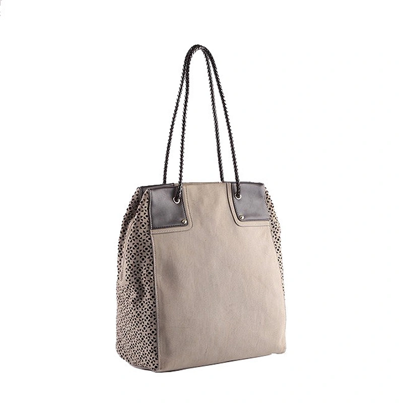 2740 - Designed fashion lady synthetic leather handmade custom handbag wholesale 2018