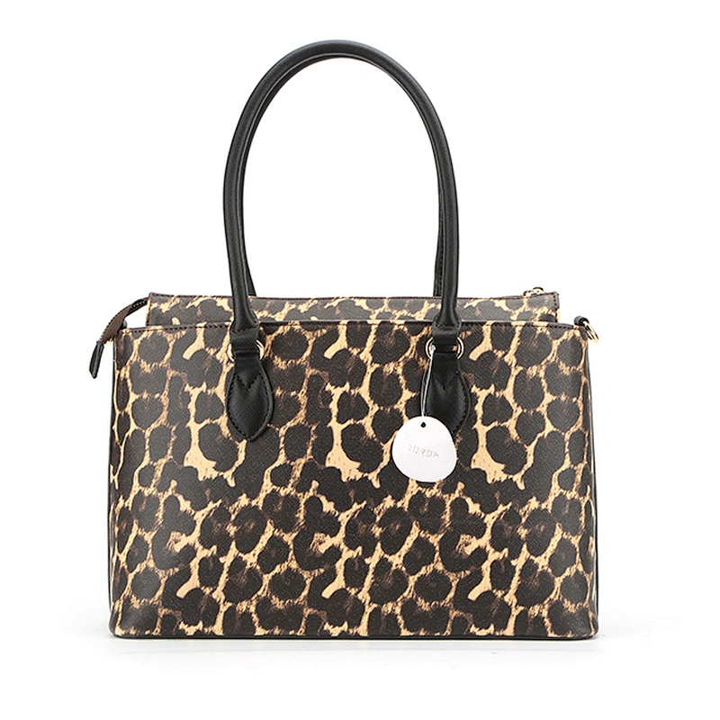 5231 Customized style hot sale China factory ladies leopard printing satchel bags