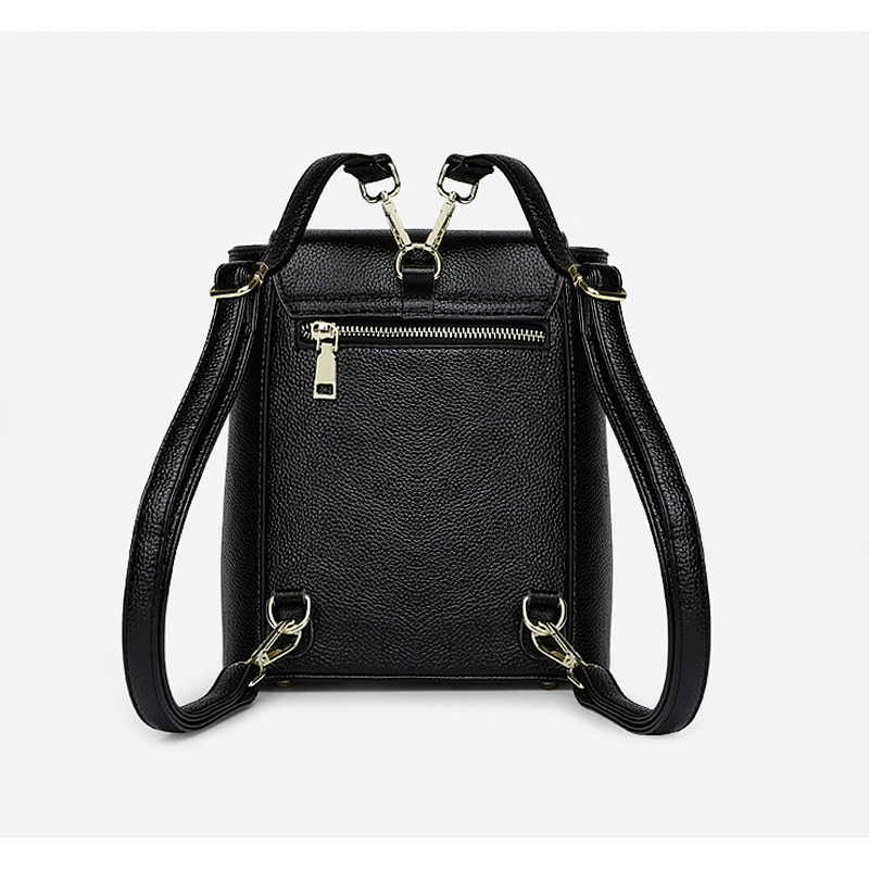 #zp0017 New fashion 2019 TAX FREE manufacturing antitheft backpack ladies leather backpack handbag