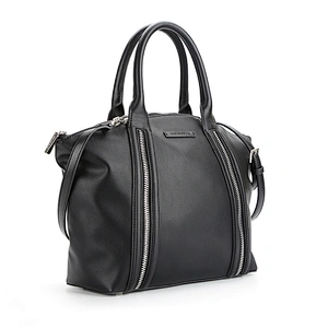4124 Hot sale style super quality black PU leather OEM women handbag