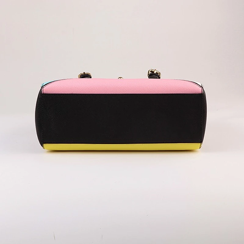 5833 P&S Union Group manufacturer since 1992 summer new collection color contrast lady fashion handbag 2018