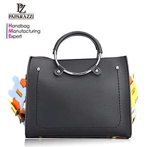 7401 Paparazzi wholesale colorful shoulder strap fashion women satchel bag