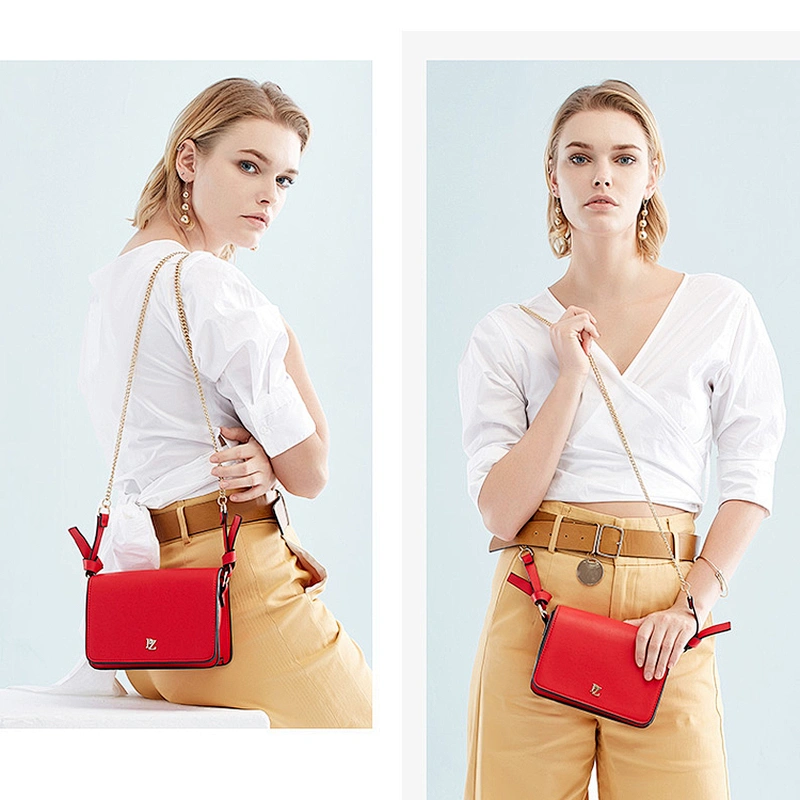 DB-004 Chain mini women crossbody bag 2019 fashion custom single strap lady pu leather small shoulder bag handbag
