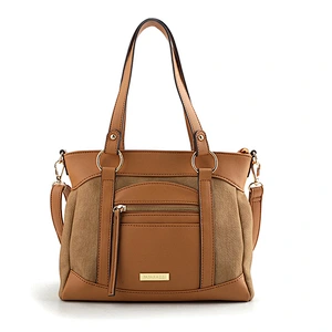 #10654 Myanmar made TARIFF FREE wholesale waterproof old fashion pu leather material brand name handbag