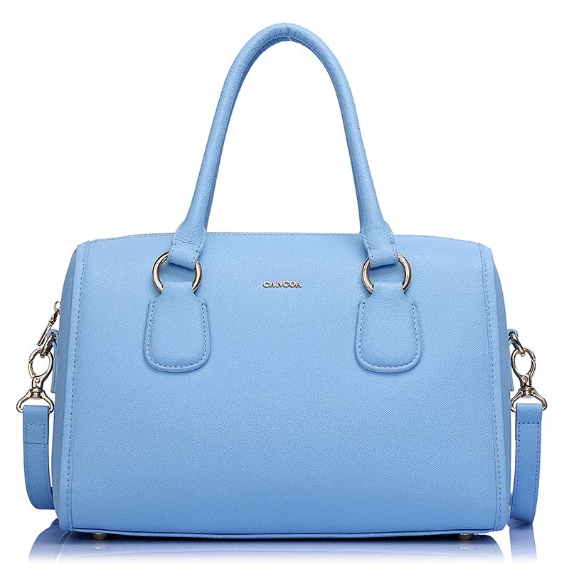 CC2017 Italian style fashion wholesale lady brand duffle boston bag handbag with long strap