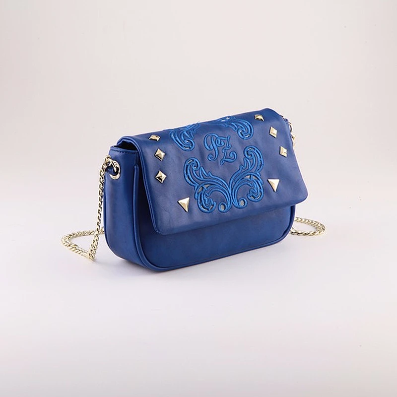 5143 China Suppliers Fashion Style embroidery metal chain Crossbody Bags for Young Girls