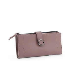 7037 Wholesale Fashion Ladies Woman Wallet Purse PU Genuine Leather Newest for 2018 spring