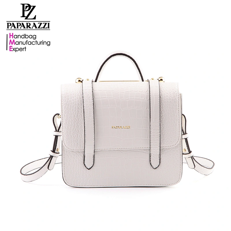 5130 Paparazzi OEM ODM manufacturer since 1992 Original Designer PU Handbags student messenger Bag stylish college bag