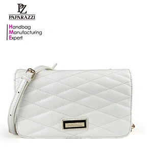 6977 Guangzhou Paparazzi handbag factory wholesale shoulder bag quilted design cross-over bag