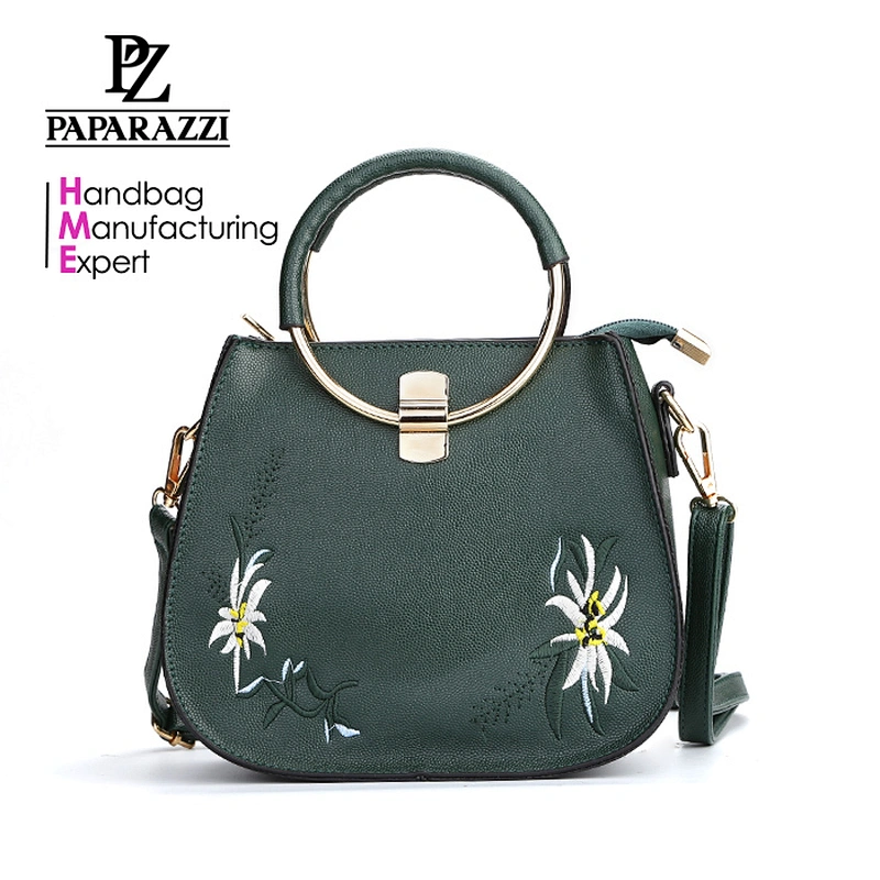 7389- New trend embroidery mini handbag bag women 2019
