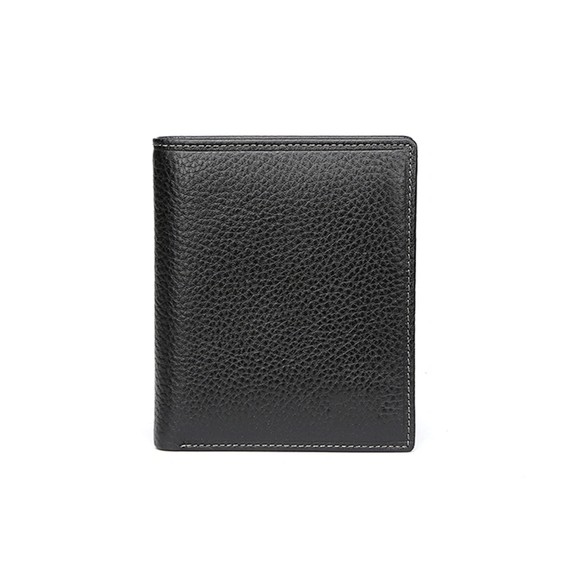 7704- High quality genuine cowhide leather man purse upmarket men's wallet