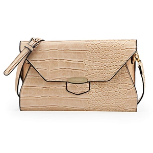 6984 Best selling products 2018 new style fashion luxury crocodile women leather envelop messenger bag wholesale