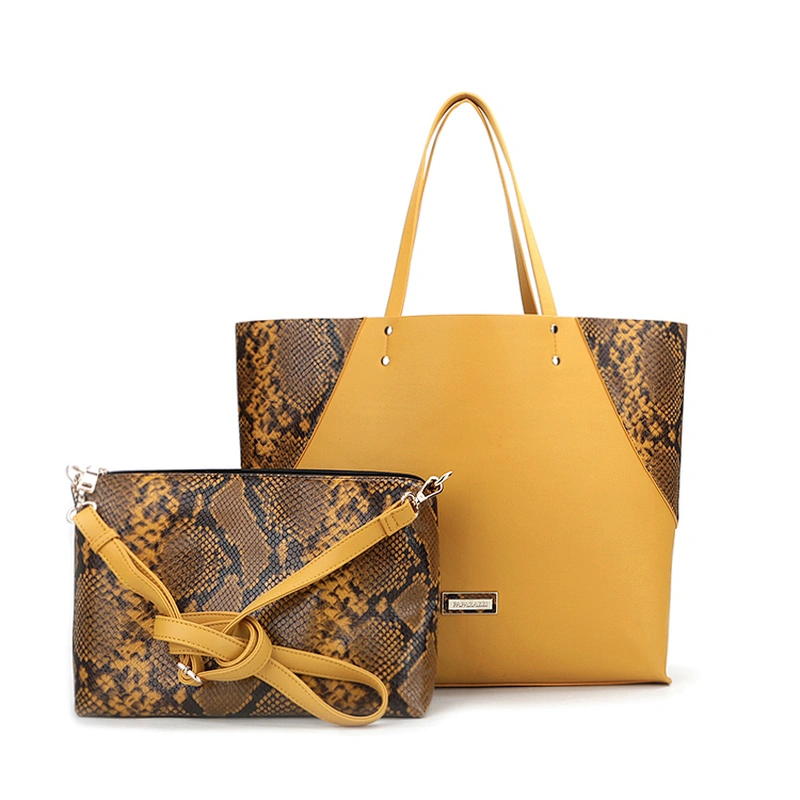 #10362 Paparazzi 2019 designer new arrival hot sale fashion lady snake skin pu leather tote bag luxury waterproof women handbag