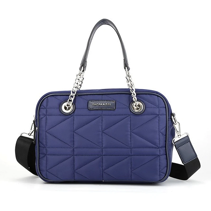5917 Best price quilted waterproof woman nylon shoulder shopping bag