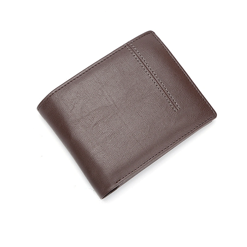 5725 Retro designer 100% genuine leather wallets for young man