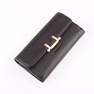 #5164 Tariff Free Myanmar made carteras hot sale new style fashion design custom smart wallet purse PU leather clutch bag women