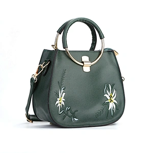 7389- New trend embroidery mini handbag bag women 2019