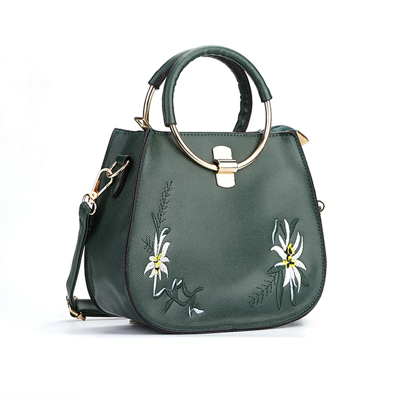 7389- New trend embroidery mini handbag bag women 2019