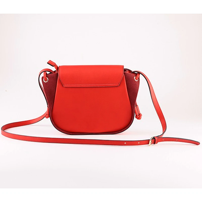 5098- Hot sale ladies crocodile skin waterproof cross body saddle bag