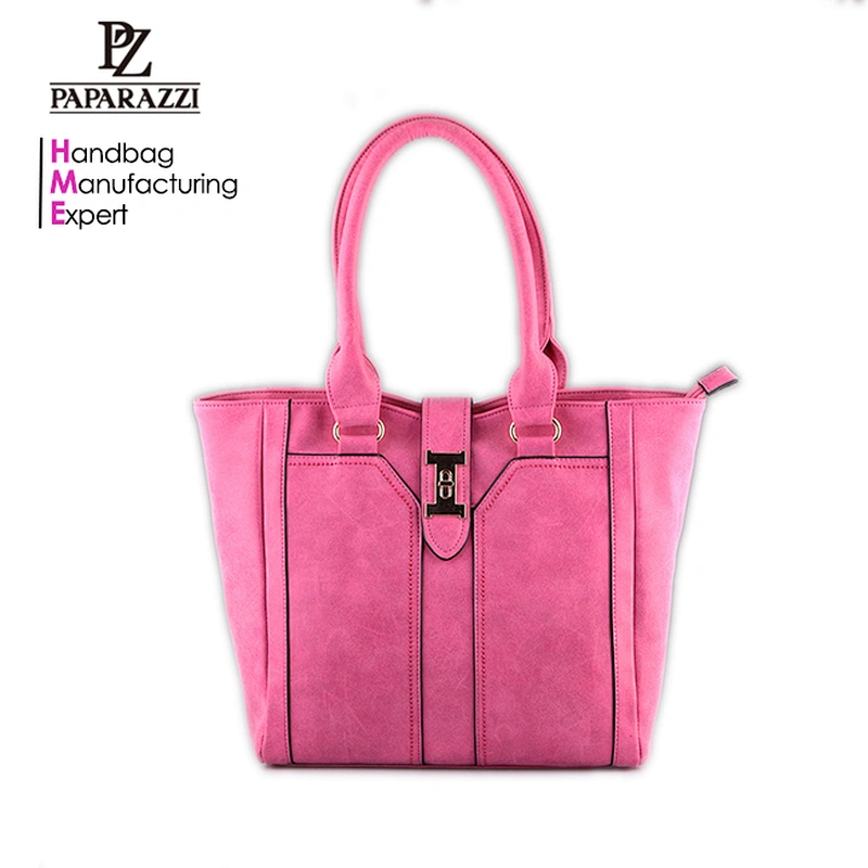 4159 Paparazzi ODM handbag manufacturer High Quality low price PU leather women tote bag