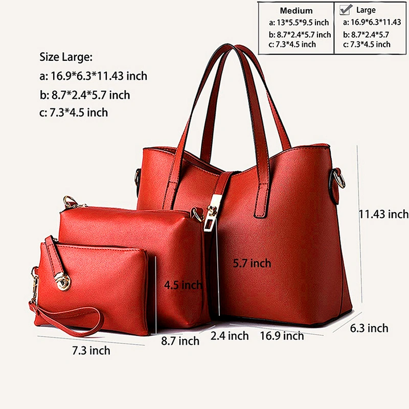 #ZB154 TARIFF FREE Southeast Asia P&S Union Group handbag manufacturer wholesale high quality fashion pu leather woman bag set