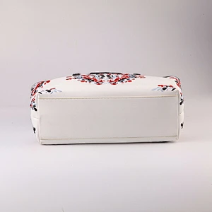 4125- PAPARAZZI Guangzhou Handbag Manufacturer digital embroidery mother bag tote shopping bag With Outside Wallet