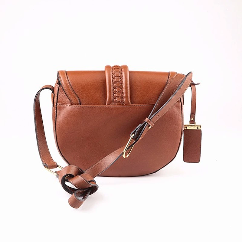 5530 - 2018 Latest wholesale fashion design brand brown ladies leather bag tassel