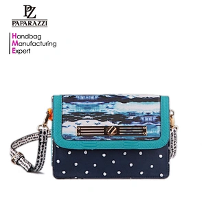 3476 Paparazzi fashion digital printing design PU Crossbody purse bag
