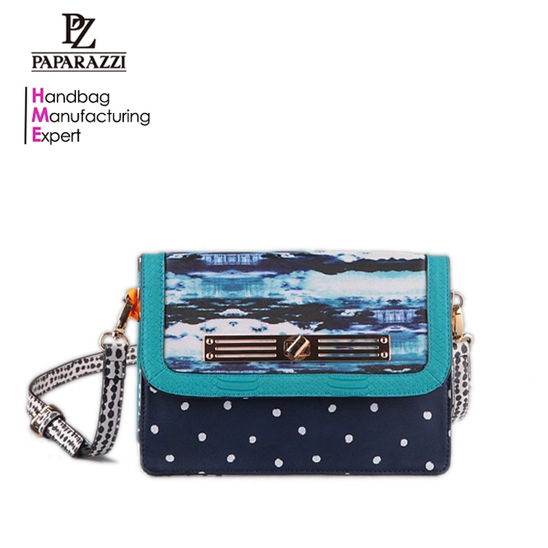 3476 Paparazzi fashion digital printing design PU Crossbody purse bag