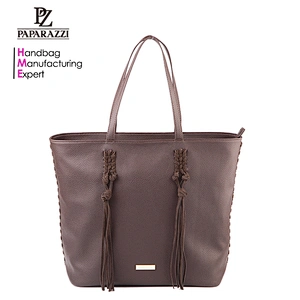 5190-Designer brand new fashion suede fringe PU leather tote bags