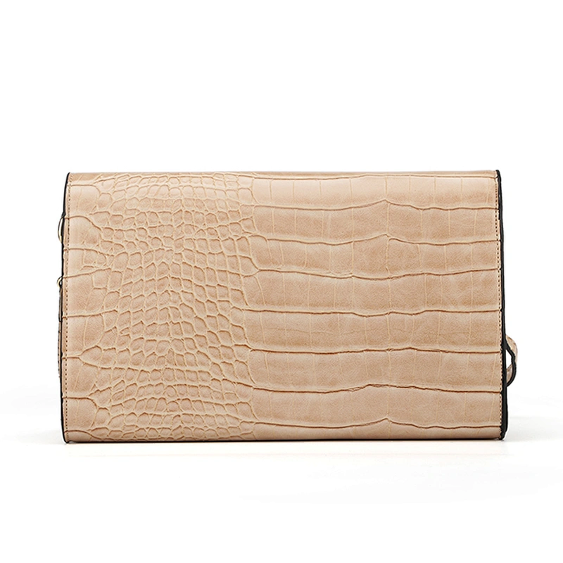 6984 Best selling products 2018 new style fashion luxury crocodile women leather envelop messenger bag wholesale